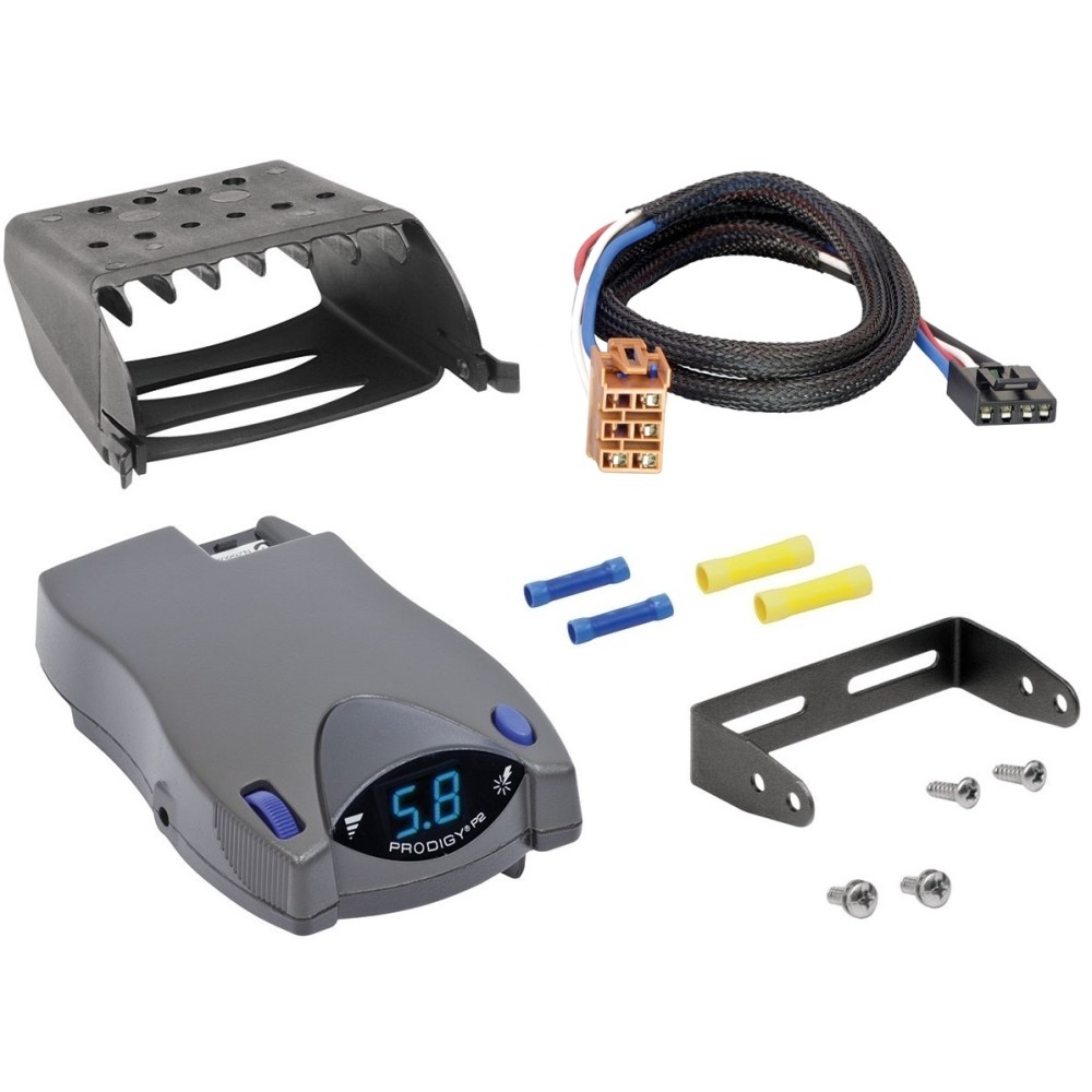 Clam Shell Trailer Brake Control for 0002 GMC Yukon XL 1500